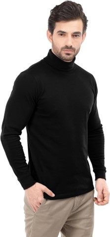 Men's Long Sleeve Turtleneck T-Shirts