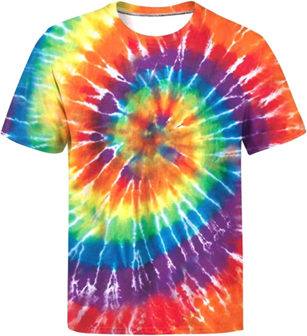 The Timeless Allure of Men's Classic Tie-Dye T-Shirts